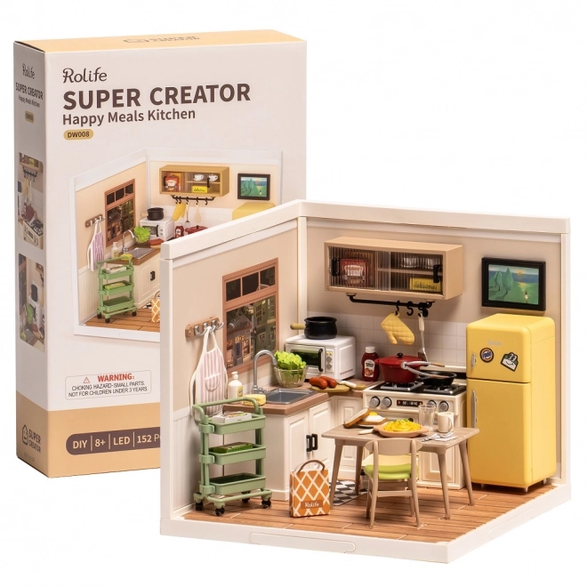 RoboTime miniatura domku Kuchnia Happy Meals