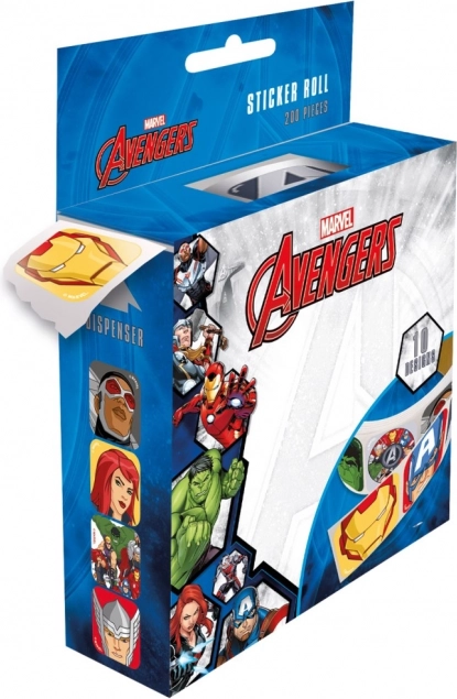 Naklejki Avengers zestaw