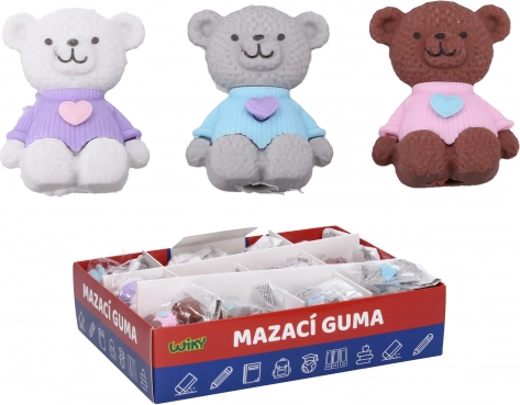 Gumka do mazania Miś 48 szt.