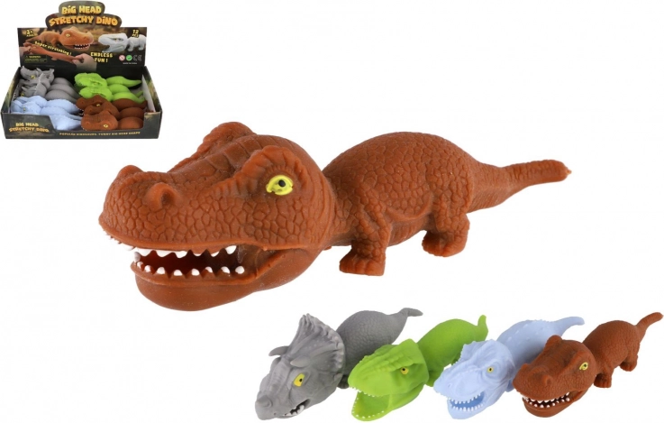 Dinozaur antystresowy zabawka z piaskiem 18 cm