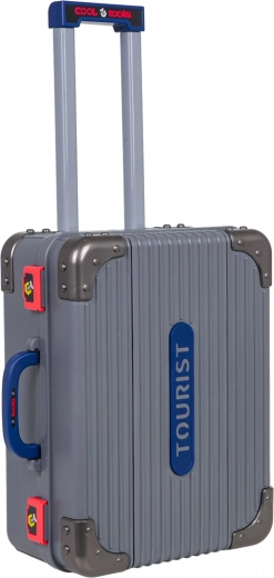 3w1: stolik, walizka i zestaw na kółkach