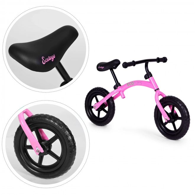 Dziecięce jeździk różowe ECOTOYS