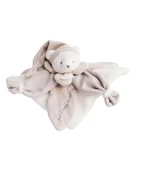 Doudou Zestaw Prezentowy - pluszowa przytulanka beżowy miś 24 cm