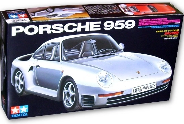 Plastikowy model Porsche 959 1:24 od Tamiya