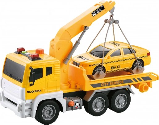 Holownik z taksówką z efektami świetlnymi i dźwiękowymi 30 cm