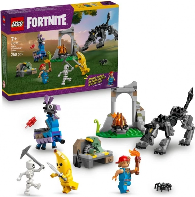 LEGO Fortnite Peely i Sparkplug Obóz