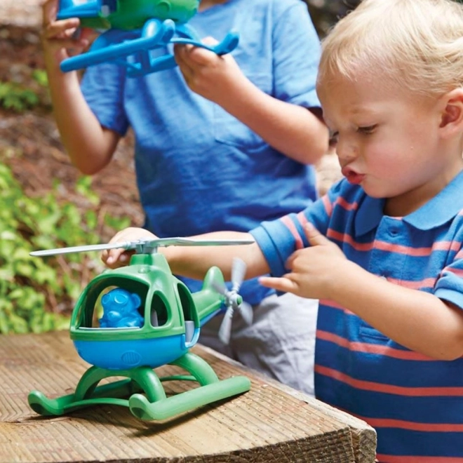 Helikopter Green Toys niebieski