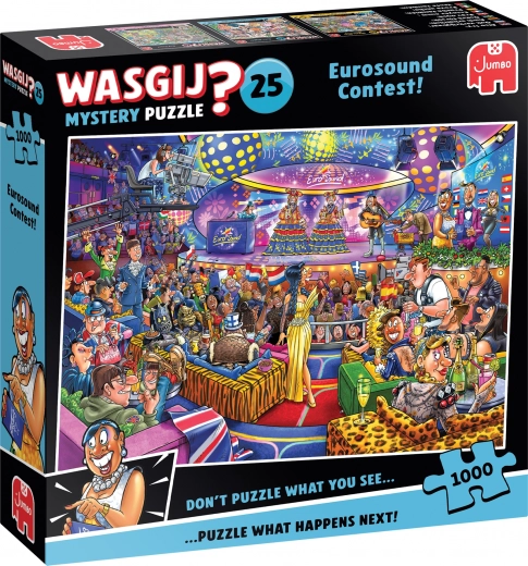 Puzzle Wasgij Mystery 25: Konkurs Eurosound 1000 elementów