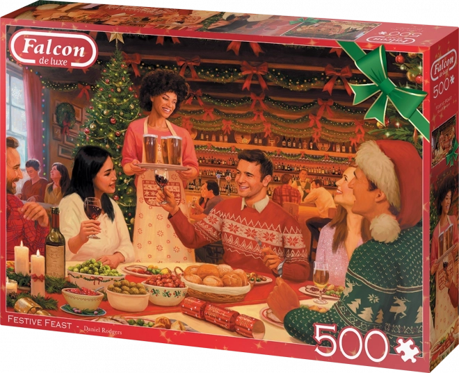 Puzzle Falcon Świąteczna Uczta 500 elementów