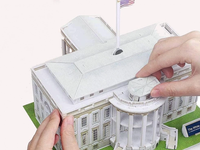 3D przestrzenne puzzle budynku BIAŁEGO DOMU ZA2529