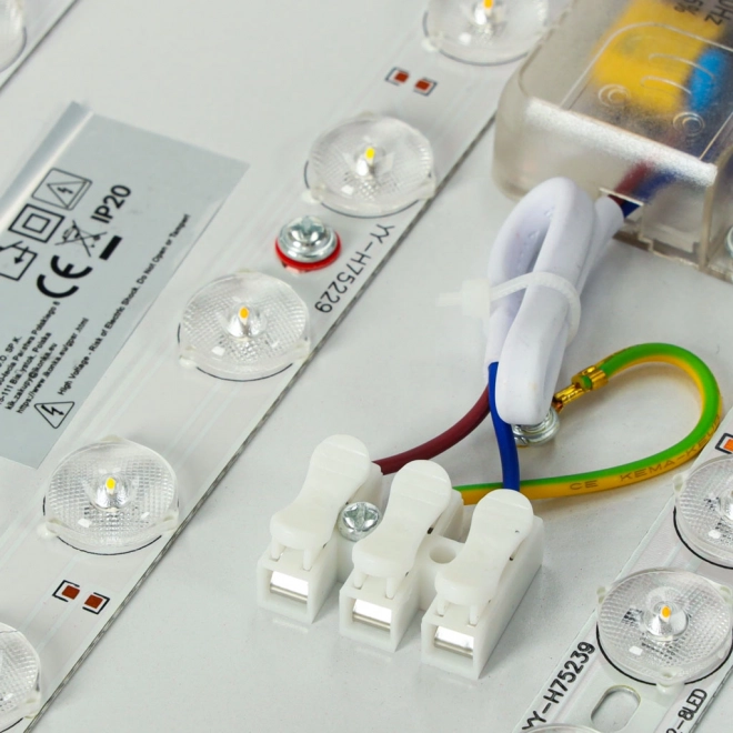 Dziecięca sufitowa lampa LED Chmurka z pilotem niebieska
