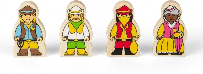 Drewniane figurki
