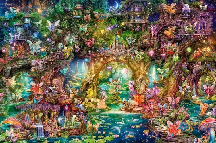 Puzzle Fantastyczny świat 4000 elementów
