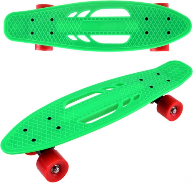 Dziecięcy penny skateboard z uchwytami do 50 kg – Zielony