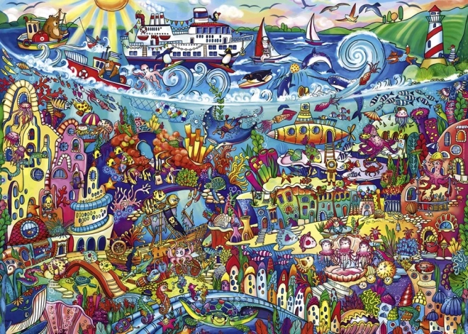 Puzzle 1000 elementów Magiczne morze