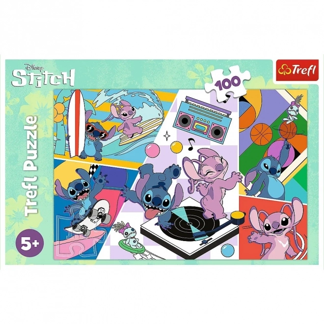 Puzzle 100 elementów Lilo i Stitch Disney Trefl