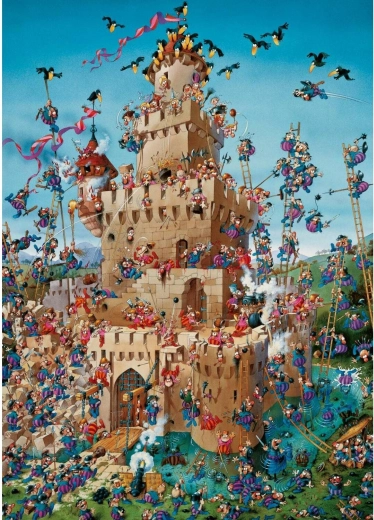 Heye puzzle Otwieraczka sejfów Suzie 1000 elementów