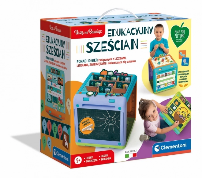 Kostka edukacyjna Uczę się przez zabawę Clementoni