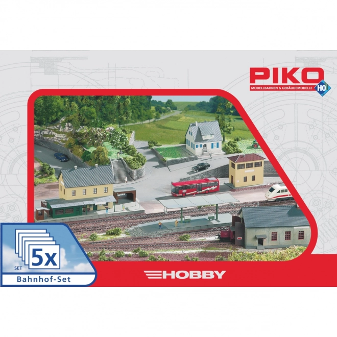 Piko Hobby zestaw budowlany Dworzec Neustadt 5 części - 61923