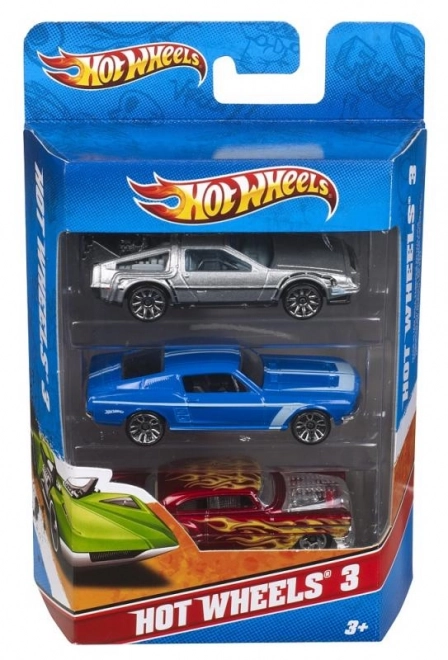 Zestaw 3 samochodzików Hot Wheels