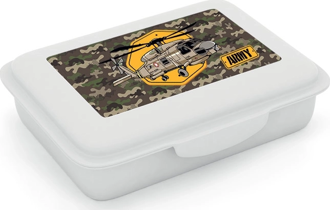 OXYBAG Pudełko na śniadanie Army Helikopter