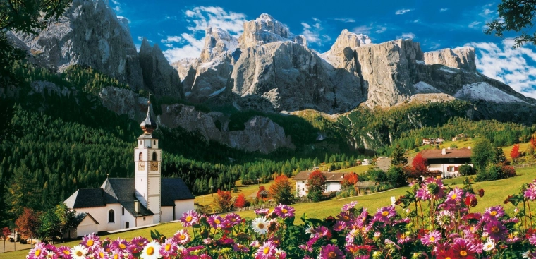 Puzzle 13200 elementów – Dolomity Clementoni