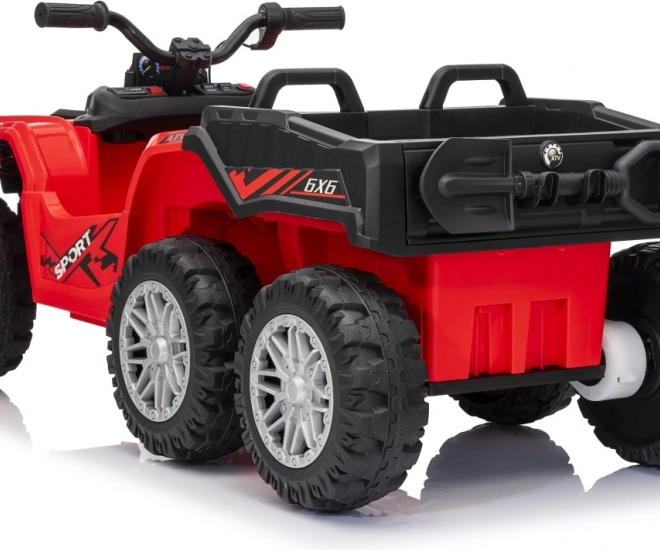 Dziecięca Czterokołowiec Quad Sport TX ATV czerwona