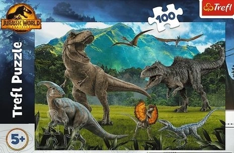 Puzzle dinozaury Jurassic Park 100 elementów