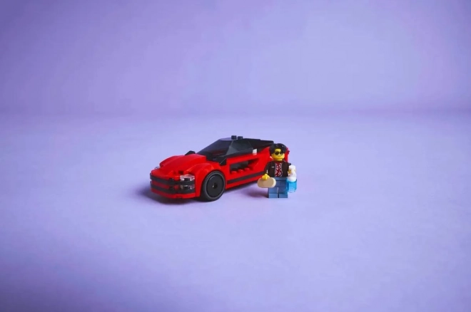 Sportowy samochód LEGO City Czerwony supersamochód