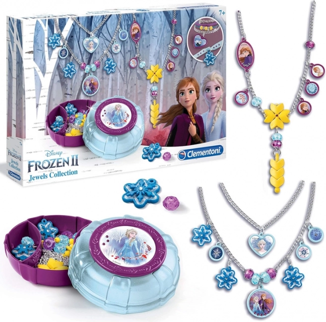 Clementoni zestaw do tworzenia biżuterii FROZEN Kraina Lodu