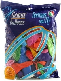 Okrągłe balony 100 szt. z pompką