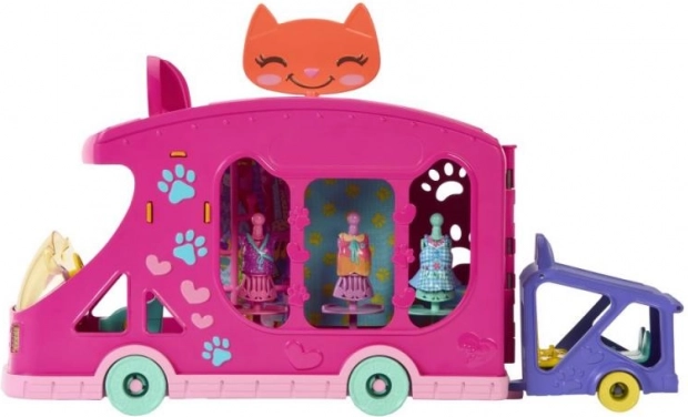 Enchantimals koci butik na kołach – zestaw do zabawy