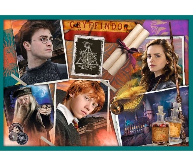 Puzzle Harry Potter - W świecie Harry'ego Pottera 10w1