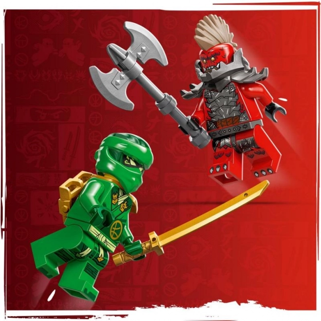 Lego Ninjago zielony smok leśny Lloyda