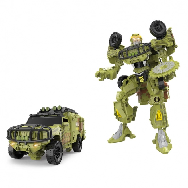 Autobot z mieczem 17 cm pojazd opancerzony