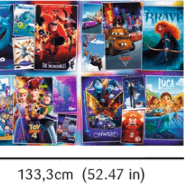 TREFL Puzzle Epicka Galeria Disney Pixar 6000 elementów