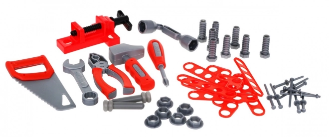 Dziecięcy stół warsztatowy Little DIY - 64 elementy