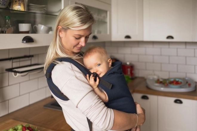 Ergonomiczne nosidełko MoMi COLLET szare