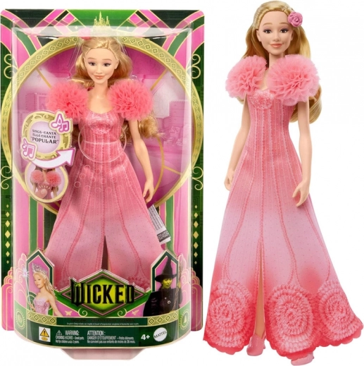 Śpiewająca lalka Glinda z filmu Wicked z piosenką „Popular”
