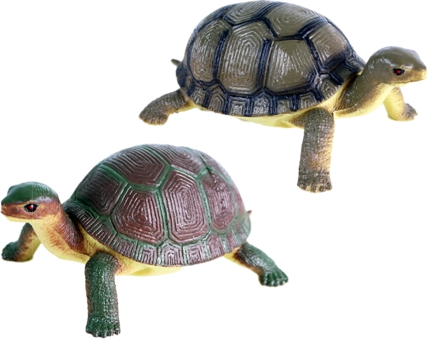 Plastowy żółw 12 cm – różne rodzaje