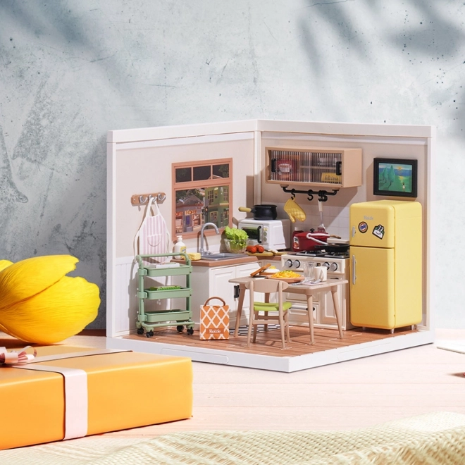 RoboTime miniatura domku Kuchnia Happy Meals