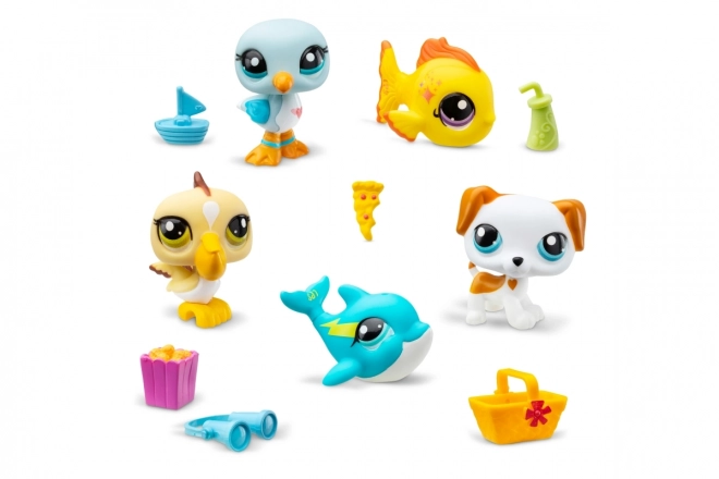 Littlest Pet Shop zestaw figurek plażowych