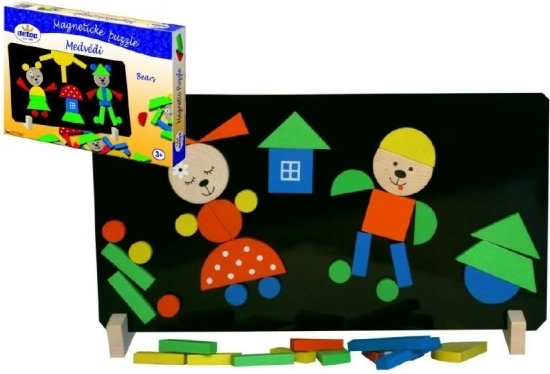 Magnetyczne puzzle Niedźwiedzie