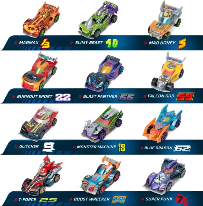 T-Racers Mix 'N Race samochody 3 szt.