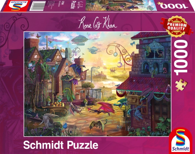 Puzzle Smocza Poczta 1000 kawałków