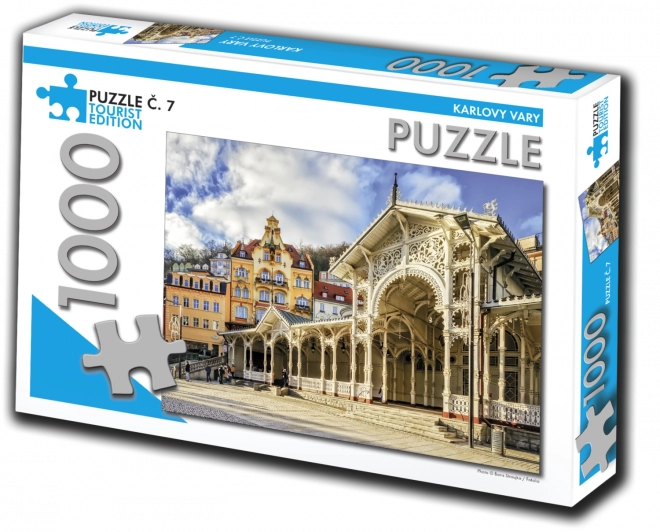 Puzzle Karlowe Wary 1000 elementów Edycja Turystyczna