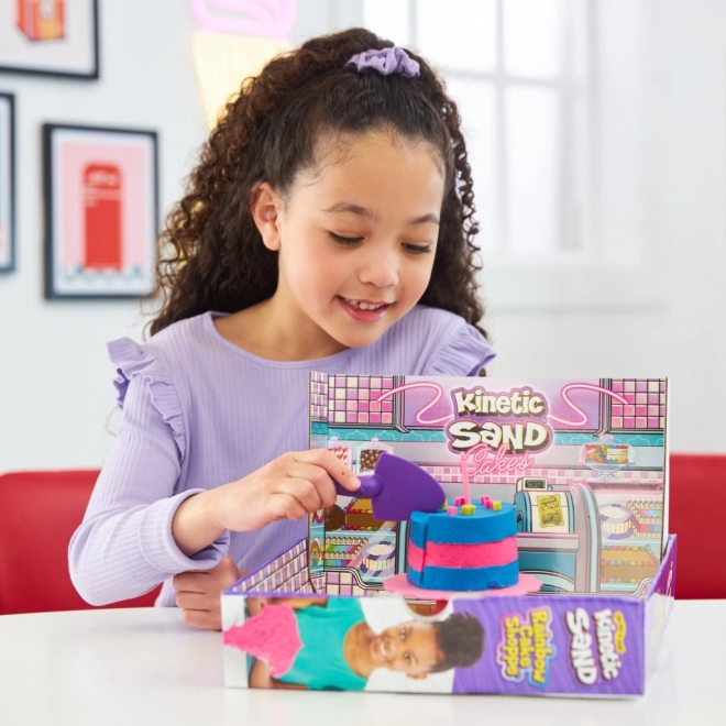 Kinetic Sand Tęczowa Cukiernia