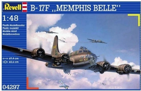Plastikowy model samolotu B-17F Memphis Belle