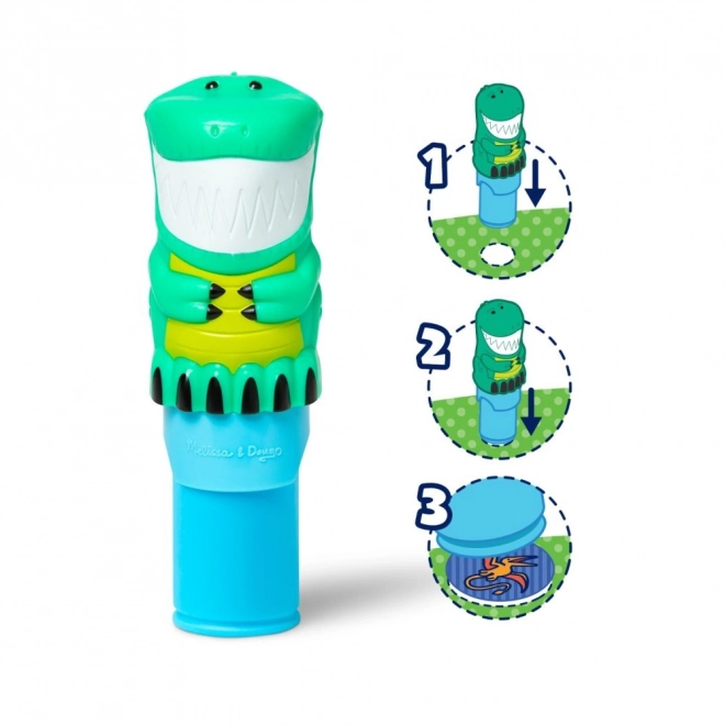 Kreatywny zestaw naklejek z dinozaurami – Melissa & Doug