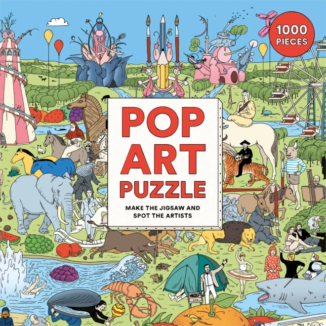 Puzzle Pop Art 1000 elementów